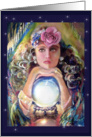 Pretty Fortune Teller Art Card