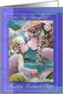 Kissy Mom & Child, Mermaid Theme, Mother’s Day to Daughter card