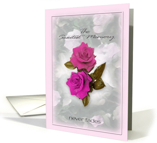 Pink Roses, For Loss of Mother card (764446)