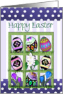 Easter Egg Cheer, Colorful Easter ART card
