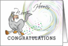 Silly Horse, Congratulations!! card