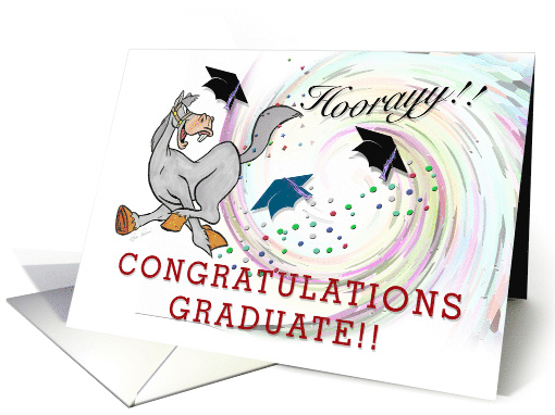 Happy Horse, Congratulations Graduate card (803314)