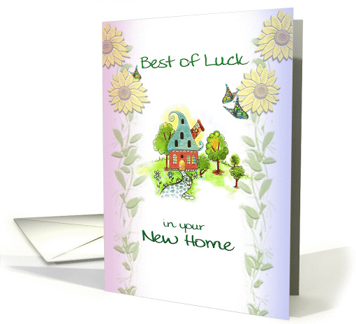 New Home, Best of Luck card (840274)