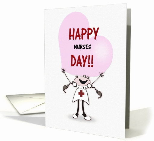 Nurses Day, Big Heart card (921715)