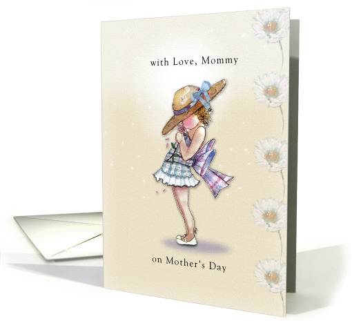 to Mommy from young daughter, on Mother's Day card (922350)