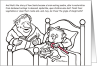 Christmas Bedtime Story card