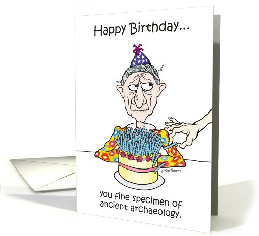 Too Many Candles - Woman card (787436)