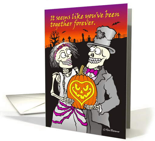 October Halloween Anniversary 2 card (871087)