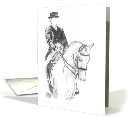 Dressage Rider card (707517)