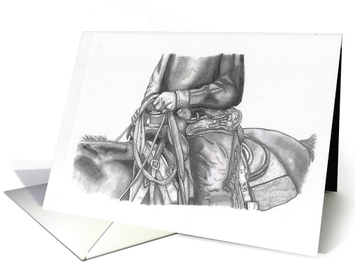Western Rider/Chaps card (707544)