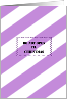 Purple Gift card
