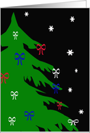 Armed Forces Christmas Tree card