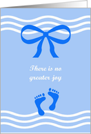 Babyblue Congratulations card