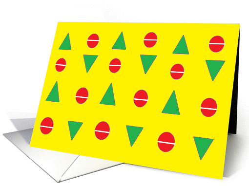 Christmas Trees and Decorations Happy Holidays card (738552)