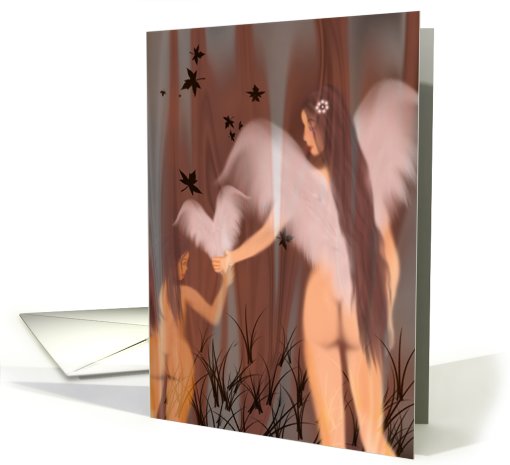 Angels Blank Note card (712393)