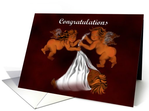 Congratulations on becoming parents card (724457)