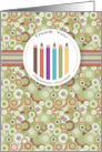 Colored Pencils Thank You Classroom Volunteer card