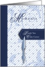 Moments Thank You Cake Cutter card