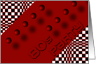 Neo Pop 80s Themed Party Invitation card