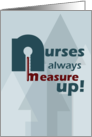 Thermometer Measure Happy Nurses Day card