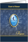 Flying Eagle Oval Court of Honor Program card