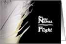 New Names Take Flight Name Change Announcement card