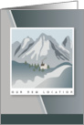 Mountain Residence New Location card
