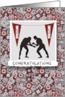 Made Wrestling Team Congratulations card