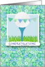 Tee an Ball Made Golf Team Congratulations card