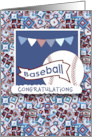 Made Baseball Team Congratulations card