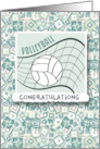 Made Volleyball Team Congratulations card