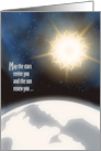 Celestial Condolences Sympathy card