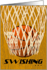 Swishing Thank You Coach card