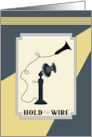 Hold the Wire Grandparents Day card