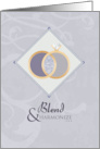 Blend and Harmonize Wedding Congratulations card