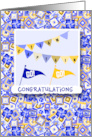 Team Captain Flags Congratulations card