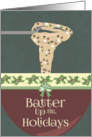Batter up the Holidays Season’s Greetings card