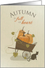 Autumn is Full of Heart Happy Thanksgiving card