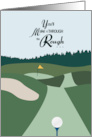 Make it Through the Rough Golf Get Well card
