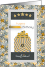 Five Star Boyfriend Birthday card