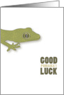 Good Luck Pomaikai Gecko card