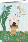 Egg House First Easter in Your New Home card