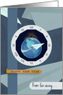Happy New Year From Far Away card