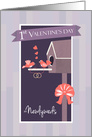 Birds First Valentine’s Day as Newlyweds card
