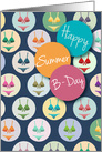 Fashionable Summer Birthday card