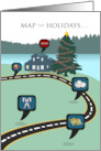 Mapped Holiday Road Real Estate Business Industry card