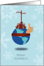 Happy Holidays Volunteer Thumbs Up card