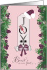 Brush Up Some Fun Hair Stylist Happy Holidays card