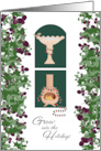 Happy Holidays Gardening Hobby Bird Bath Chiminea card