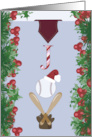 Happy Holidays Joy Baseball card